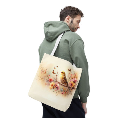 Blooming Melody Tote Bag