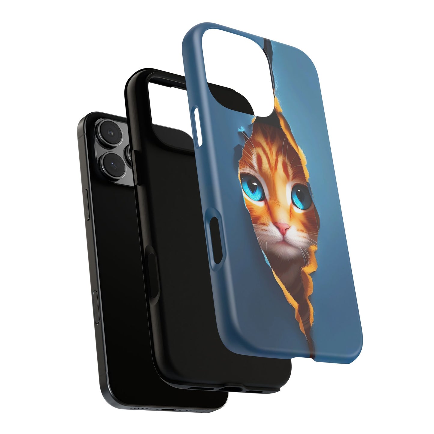 Curious Kitten Tough  Case for iPhone