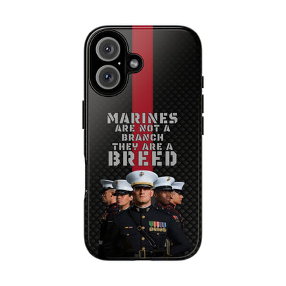Marine Corps Tough iPhone Case - Proud Military Supporter