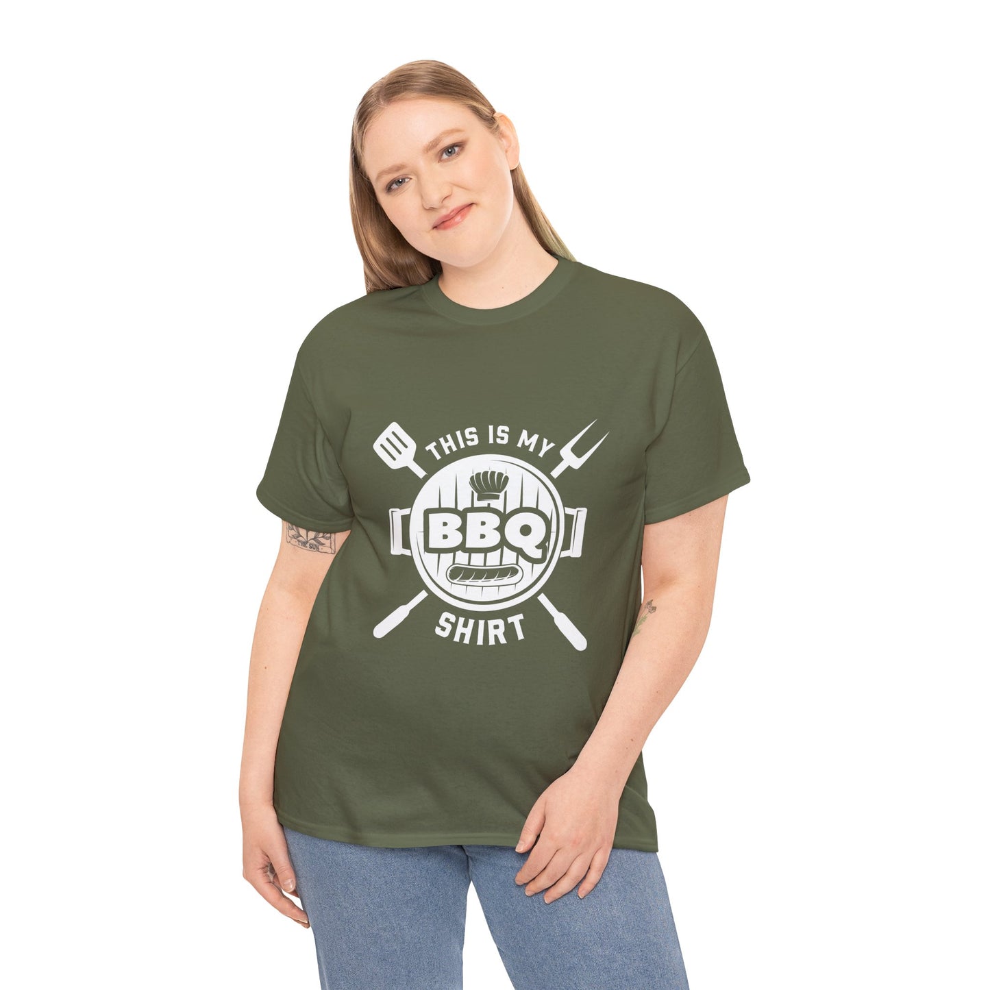 BBQ Lover's Unisex Heavy Cotton Tee - Perfect for Grill Masters