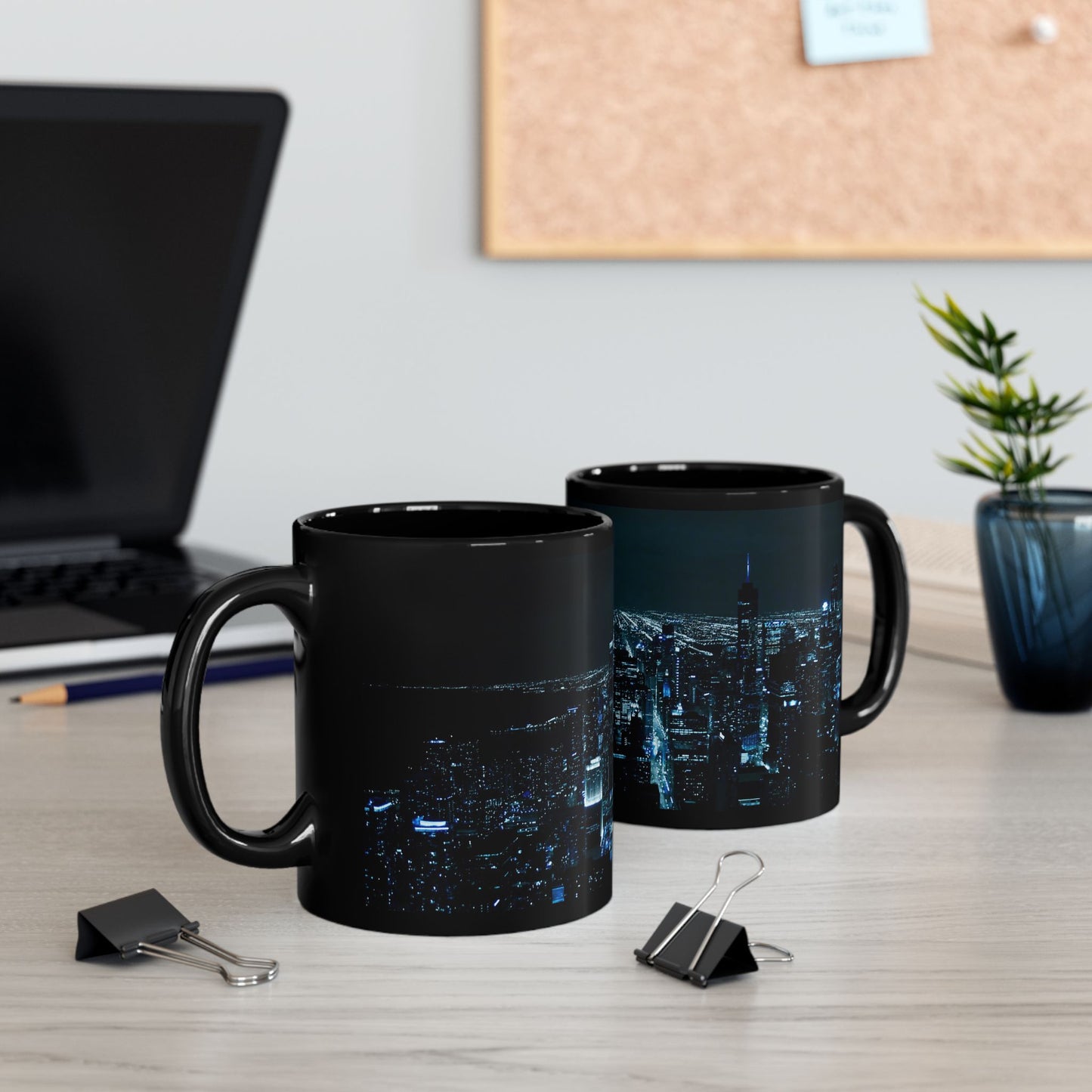 City of Stars Black Mug - 11oz, 15oz