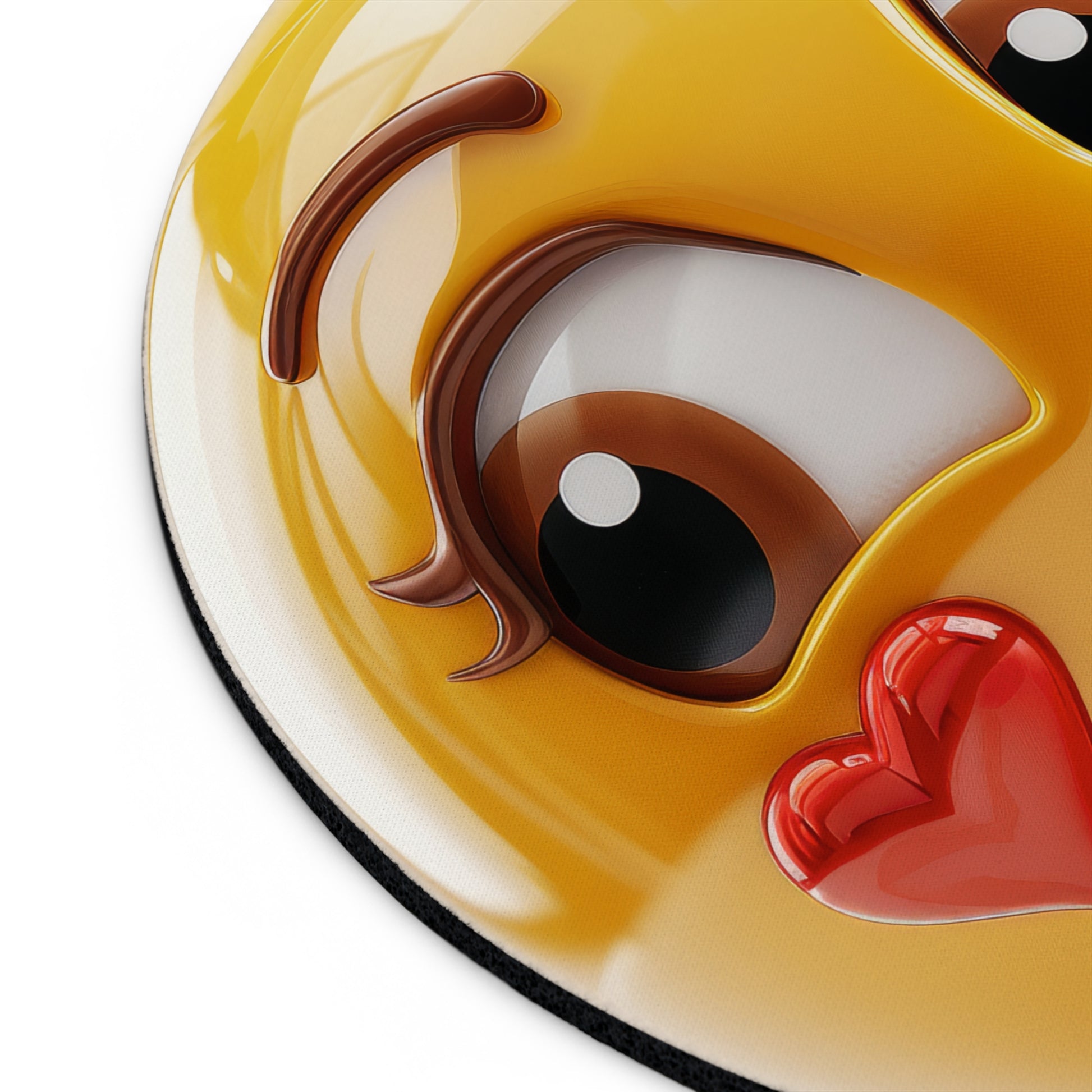 Love Emoji Mouse Pad