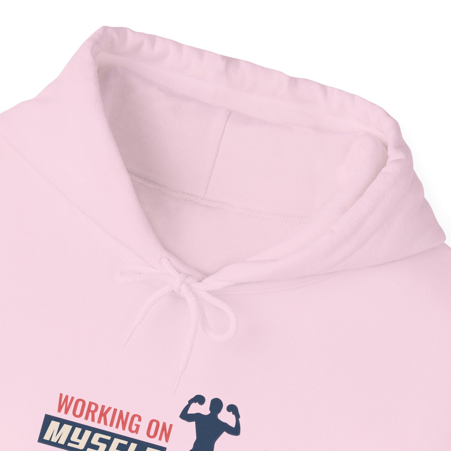 Working On Myself Unisex Heavy Blend™ Hooded Sweatshirt