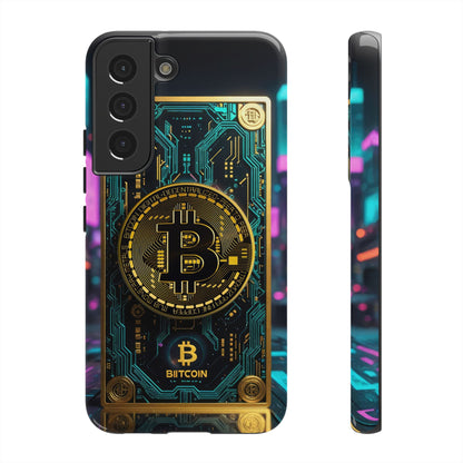 Bitcoin Samsung Phone Case - Tough Cases with Cryptocurrency Design