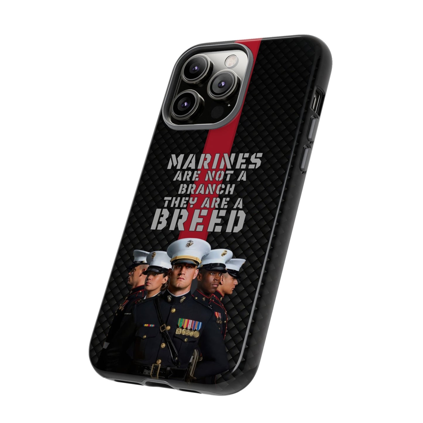 Marine Corps Tough iPhone Case - Proud Military Supporter