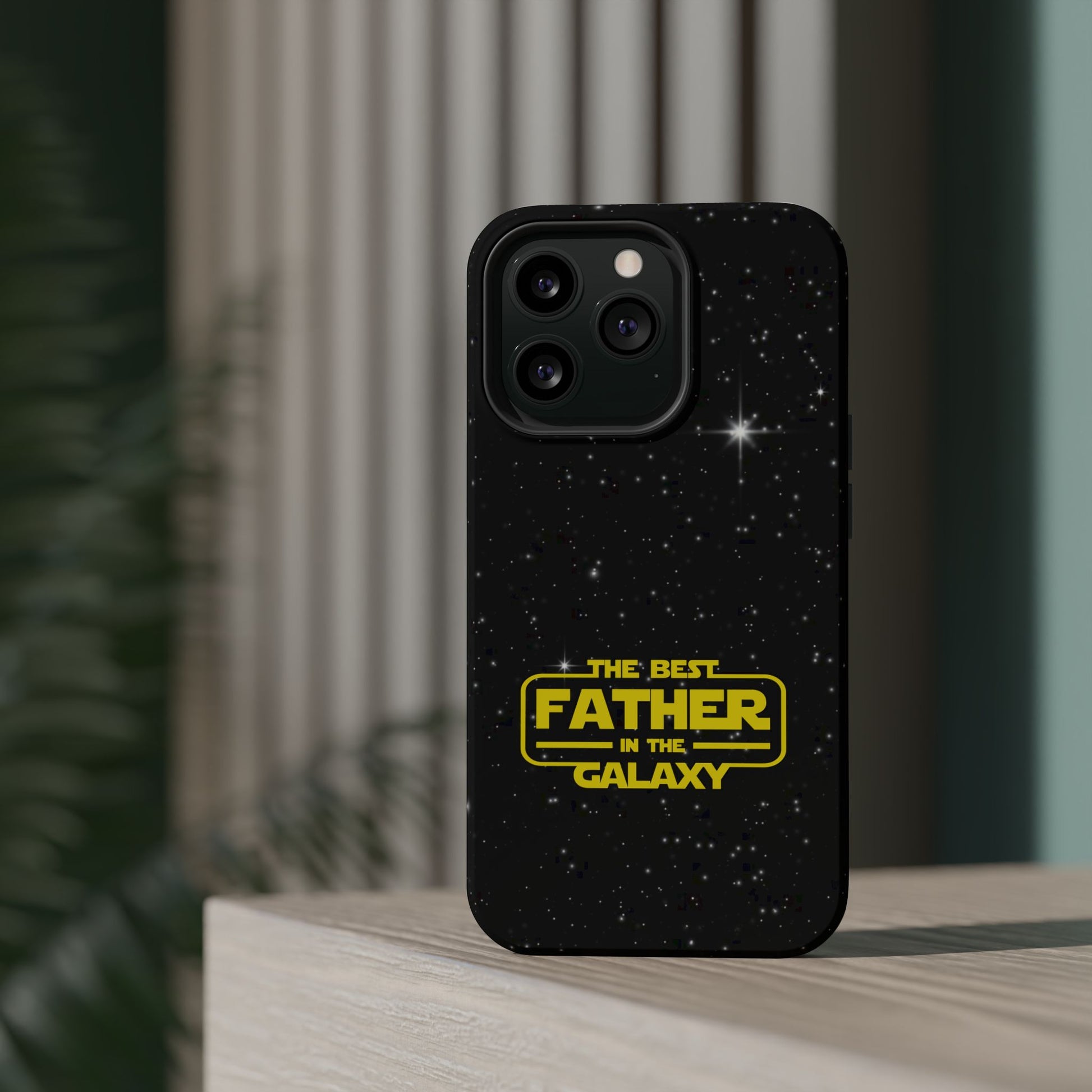 Galaxy-Themed iPhone Magnetic Case - Perfect Gift for the Best Father