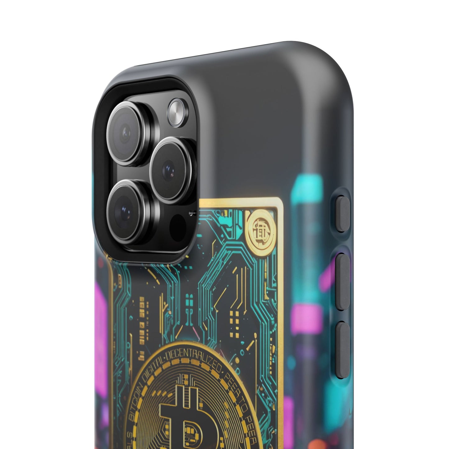 Bitcoin Magnetic Phone Case, Unique Phone Cover