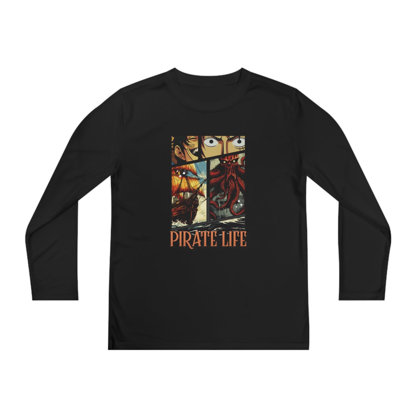 Pirate Life Youth Long Sleeve Competitor Tee