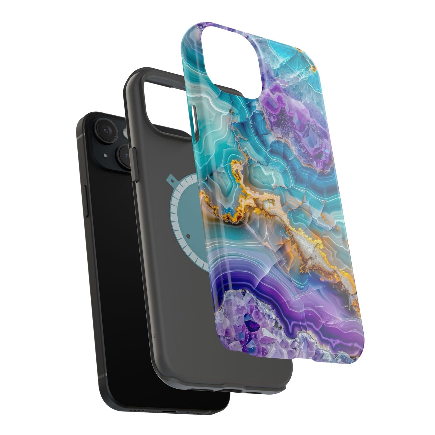 Turquoise Veil Magnetic Phone Case