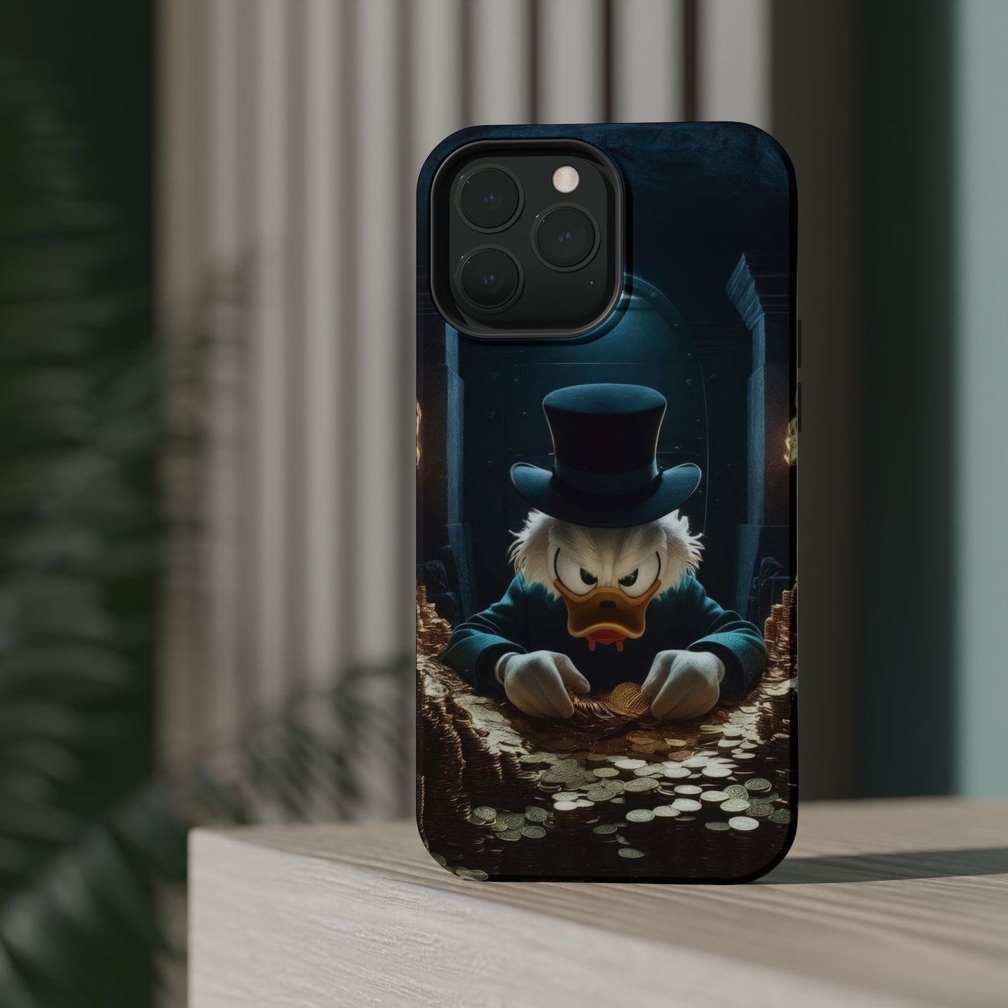 Magnetic Phone Case - Scrooge McDuck Design