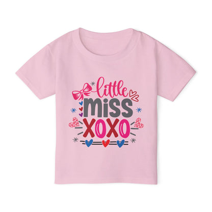 Little Miss XOXO Heavy Cotton™ Toddler T-shirt
