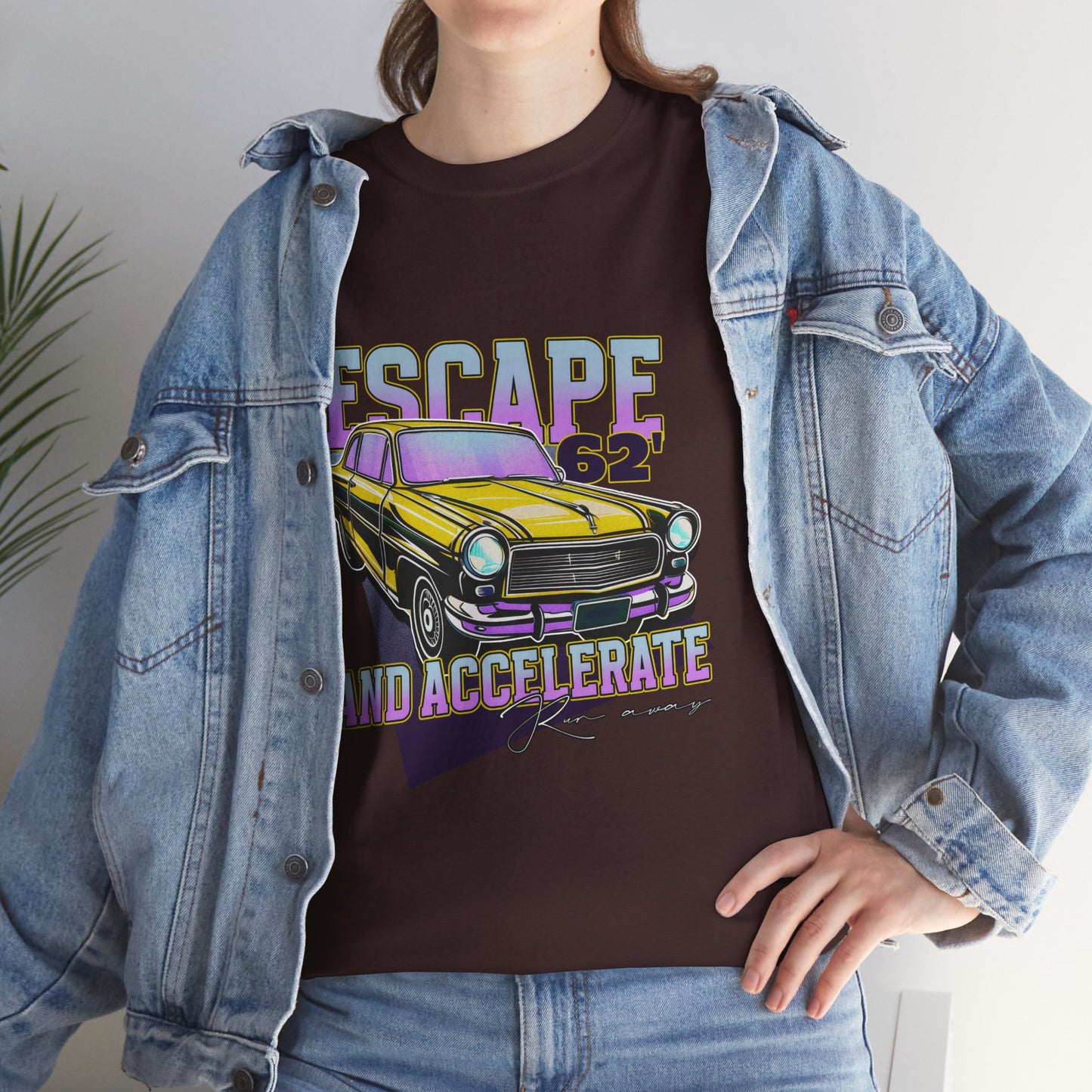 Camiseta de manga corta unisex Escape And Accelerate 