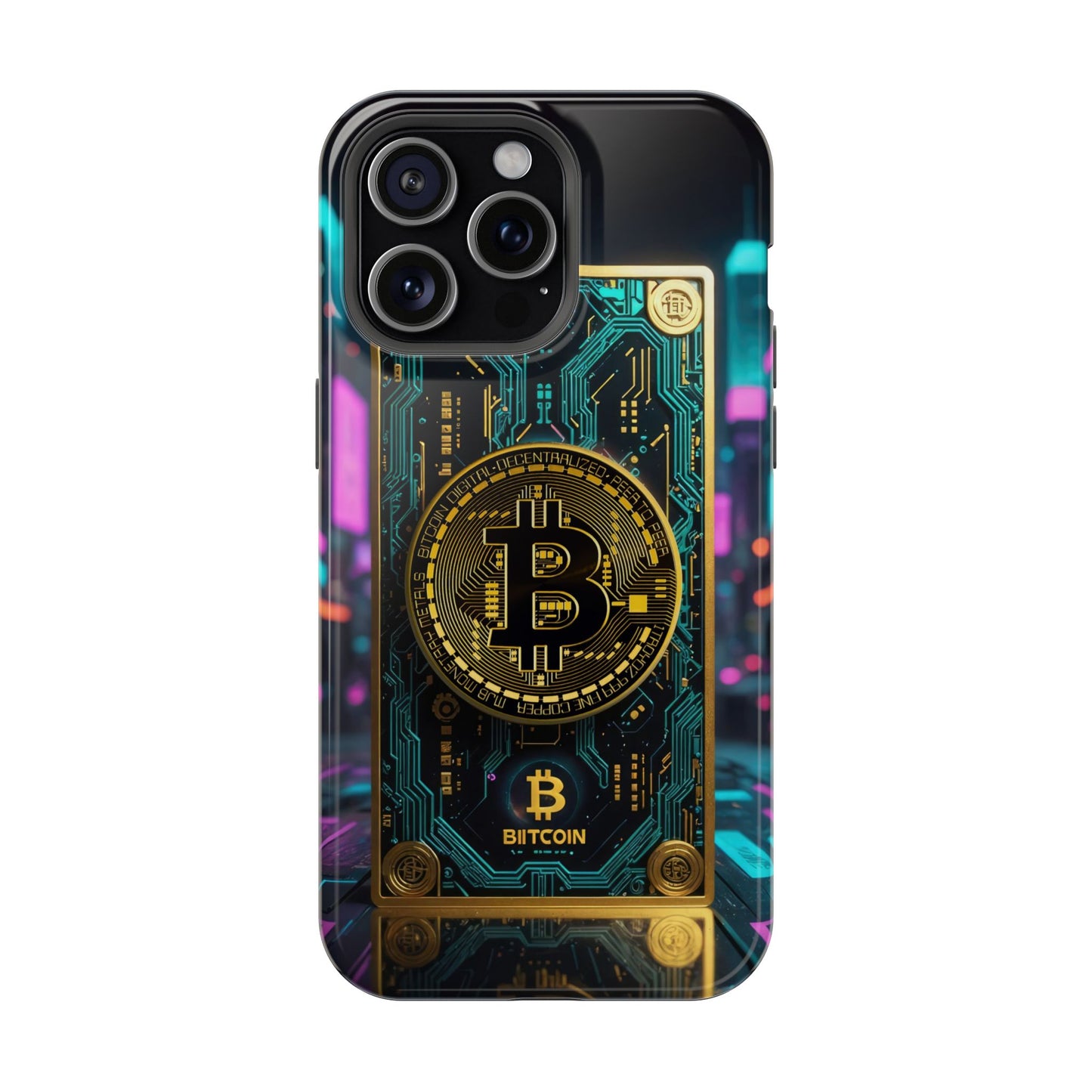 Bitcoin Magnetic Phone Case, Unique Phone Cover