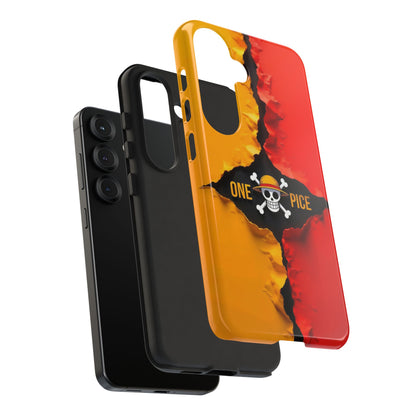 One Piece Samsung Tough Phone Case, Pirate Adventure Design