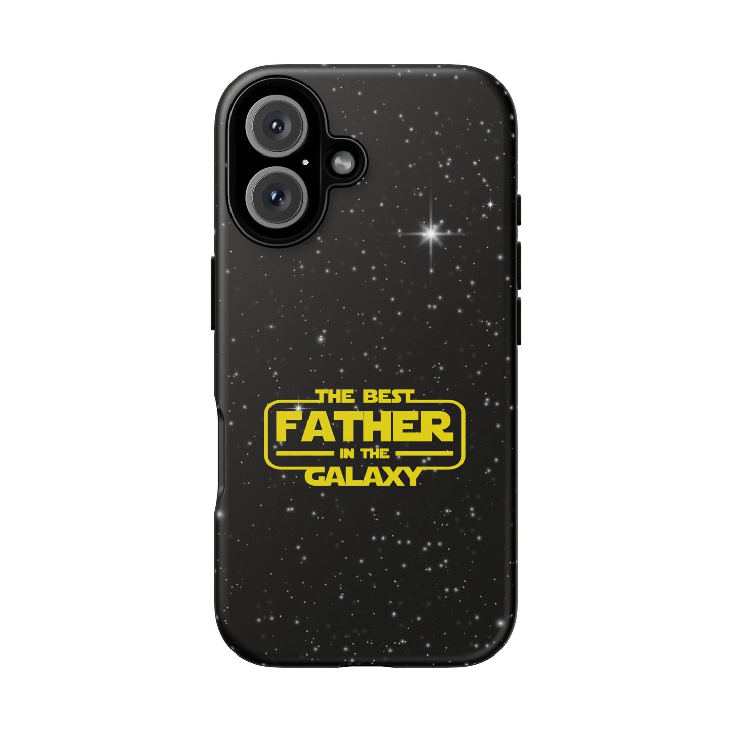 Galaxy-Themed iPhone Tough Case - Perfect Gift for the Best Father