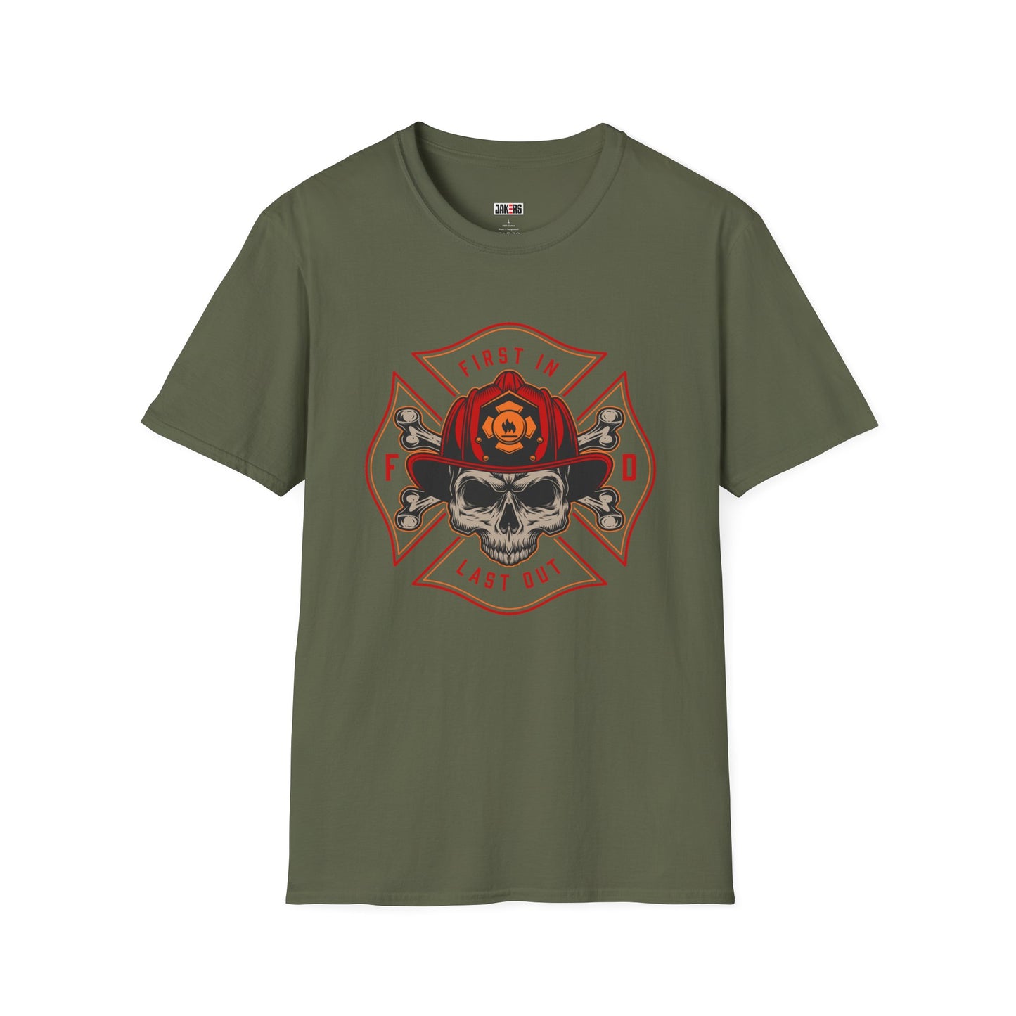 Fireman T-shirt, First In Last Out
