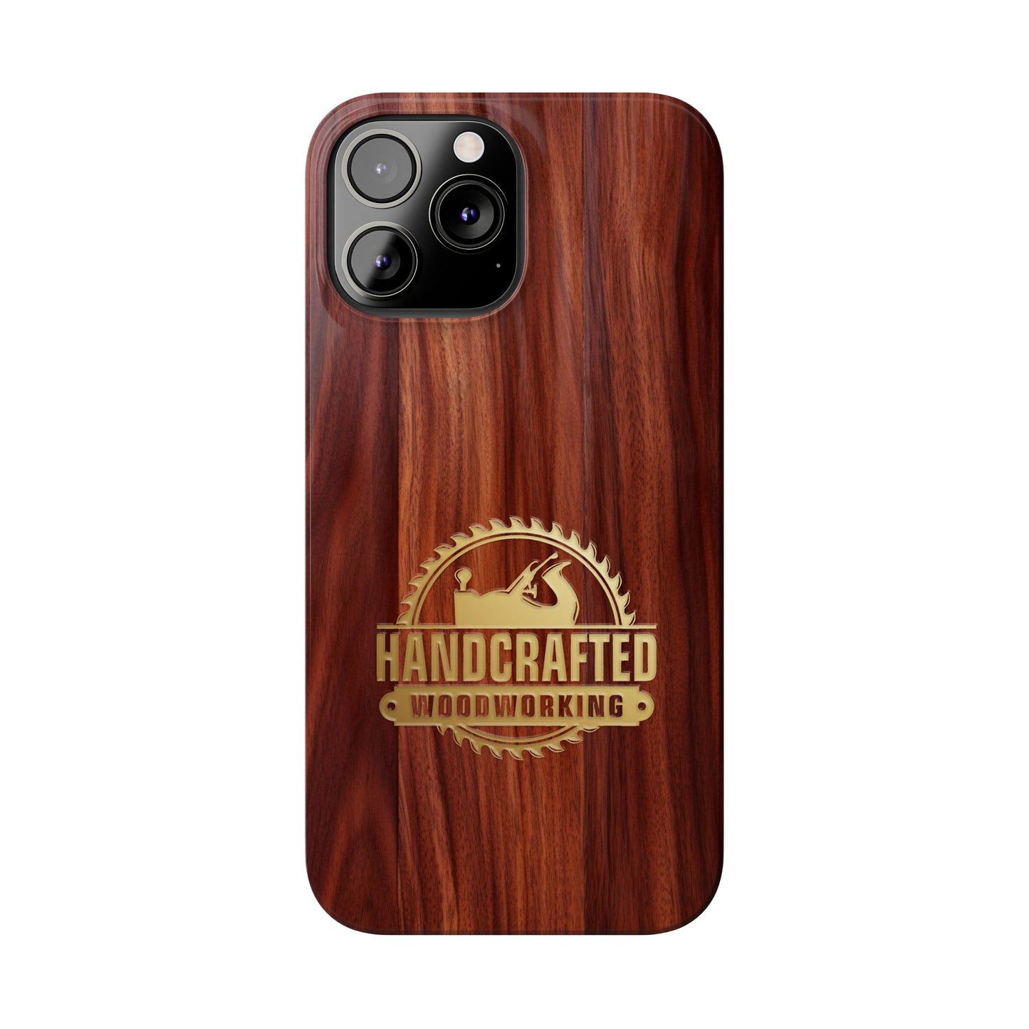 Woodworking Logo Slim Cases, iPhone