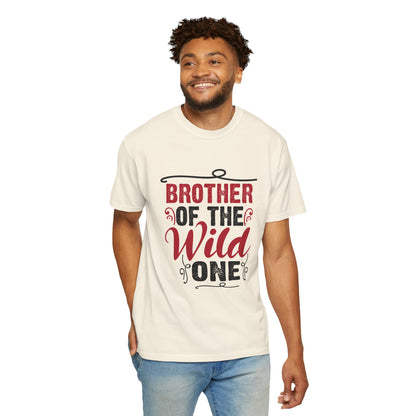 Brother of the Wild One Unisex T-Shirt - Perfect for Sibling Celebrations & Nature Lovers