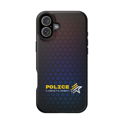 Police Magnetic iPhone Cases, License To Arrest