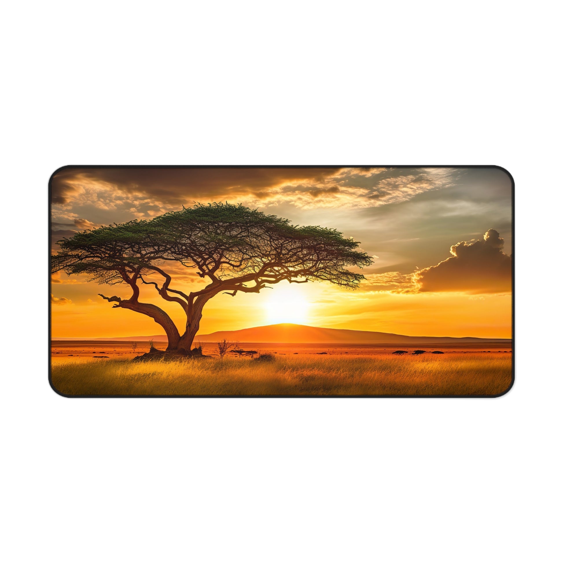 Nature Desk Mat, Safari Sunset