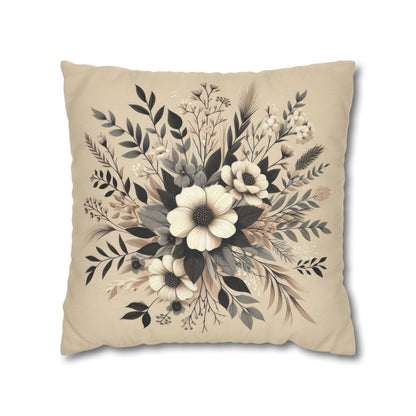 Autumn's Embrace Spun Polyester Square Pillowcase