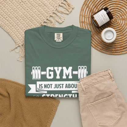 Strength Mind Gym T-Shirt - Unisex Garment-Dyed Tee