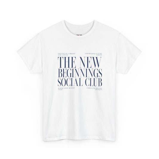 Camiseta unisex de estilo suave The New Beginnings Social Club 
