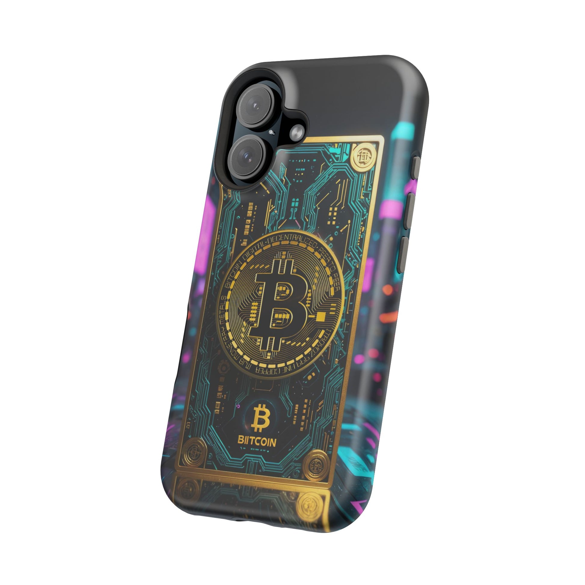 Bitcoin Magnetic Phone Case, Unique Phone Cover