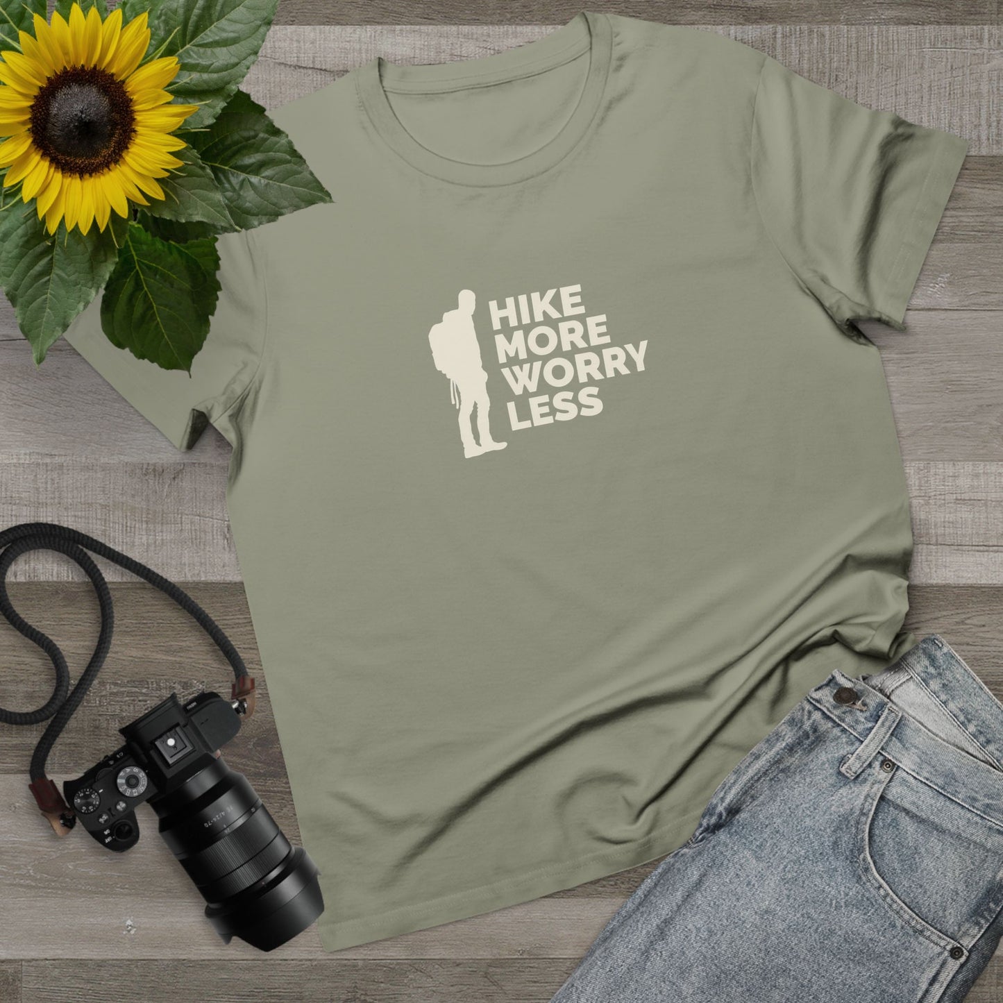 Hike More Worry Less Women’s Maple Tee