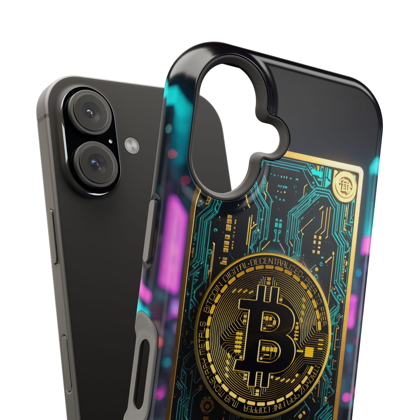 Bitcoin Magnetic Phone Case, Unique Phone Cover