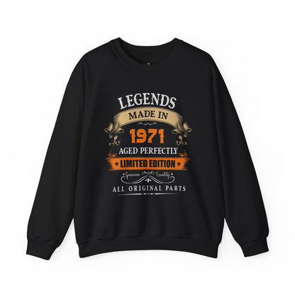 Legends Made In Custom Birthday Sweatshirt