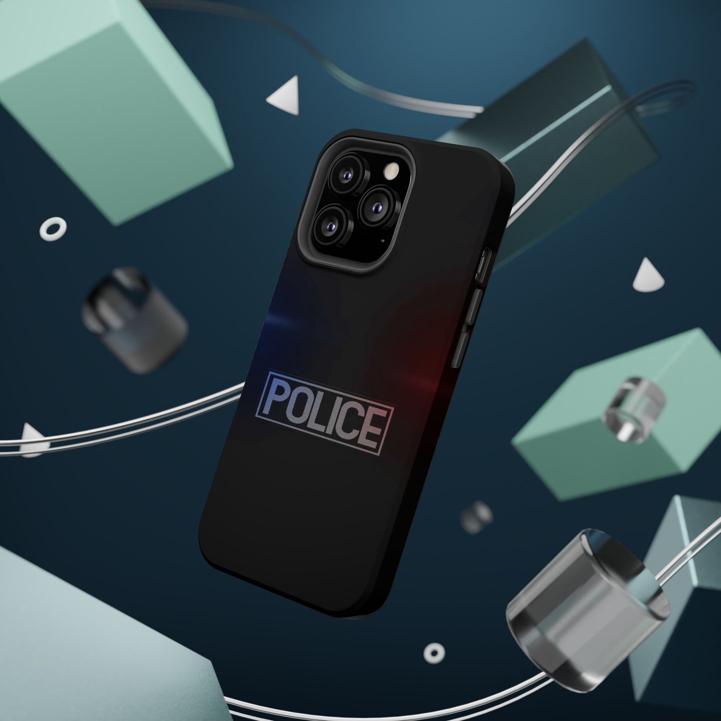Police Magnetic Phone Case
