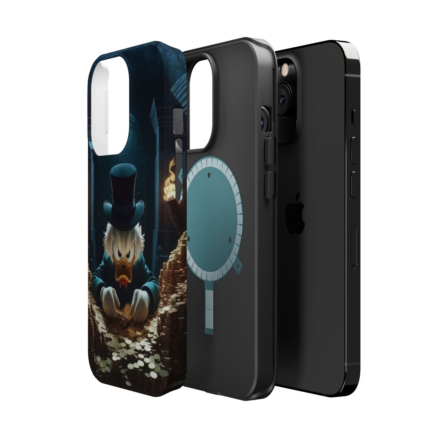 Magnetic Phone Case - Scrooge McDuck Design