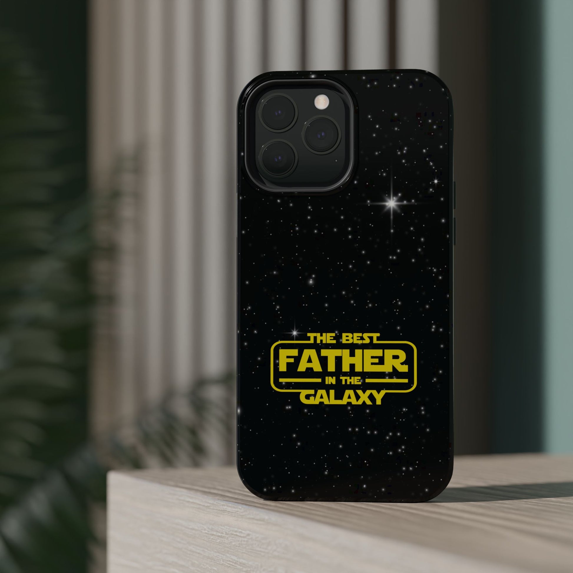 Galaxy-Themed iPhone Magnetic Case - Perfect Gift for the Best Father