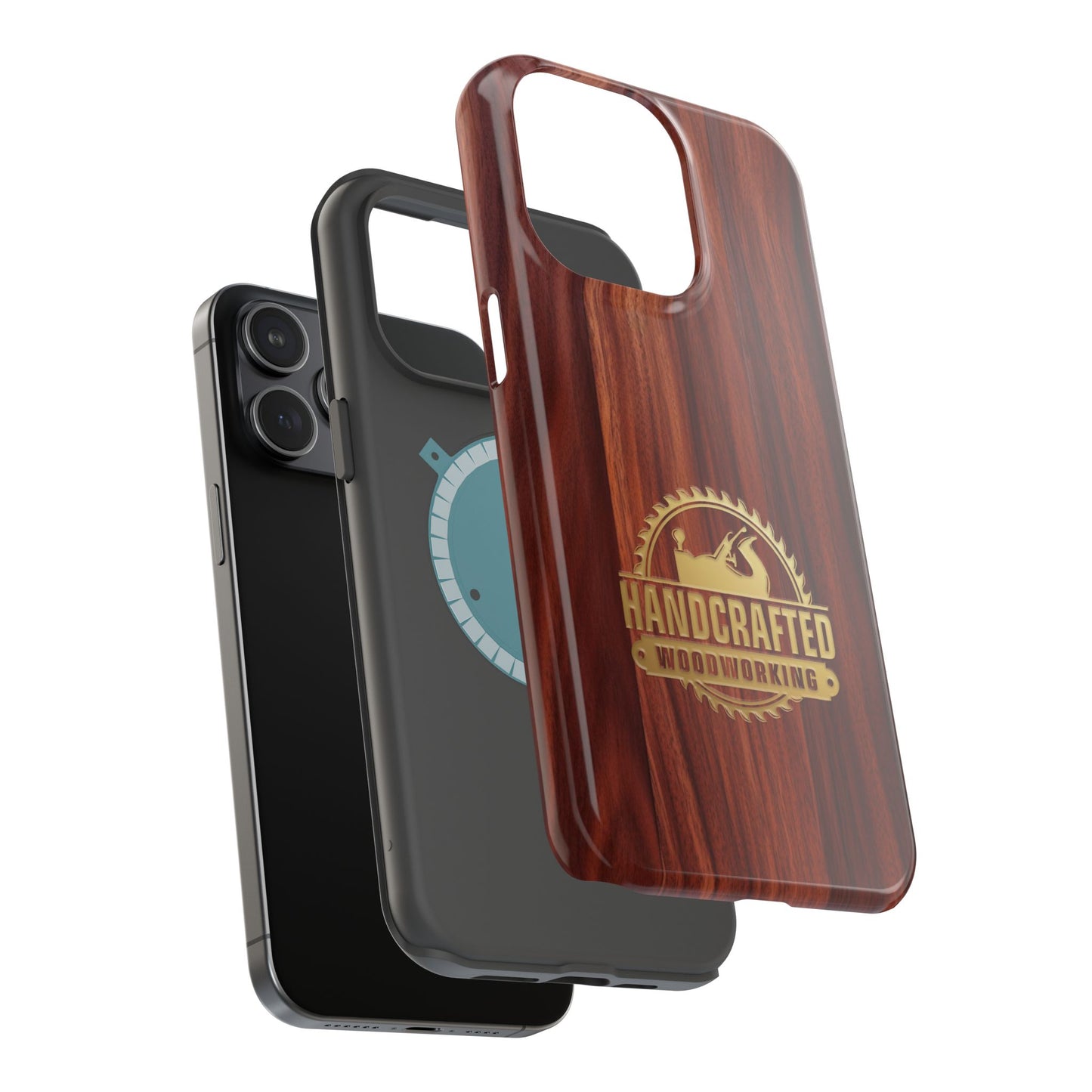 Woodworking Logo Magnetic iPhone Case