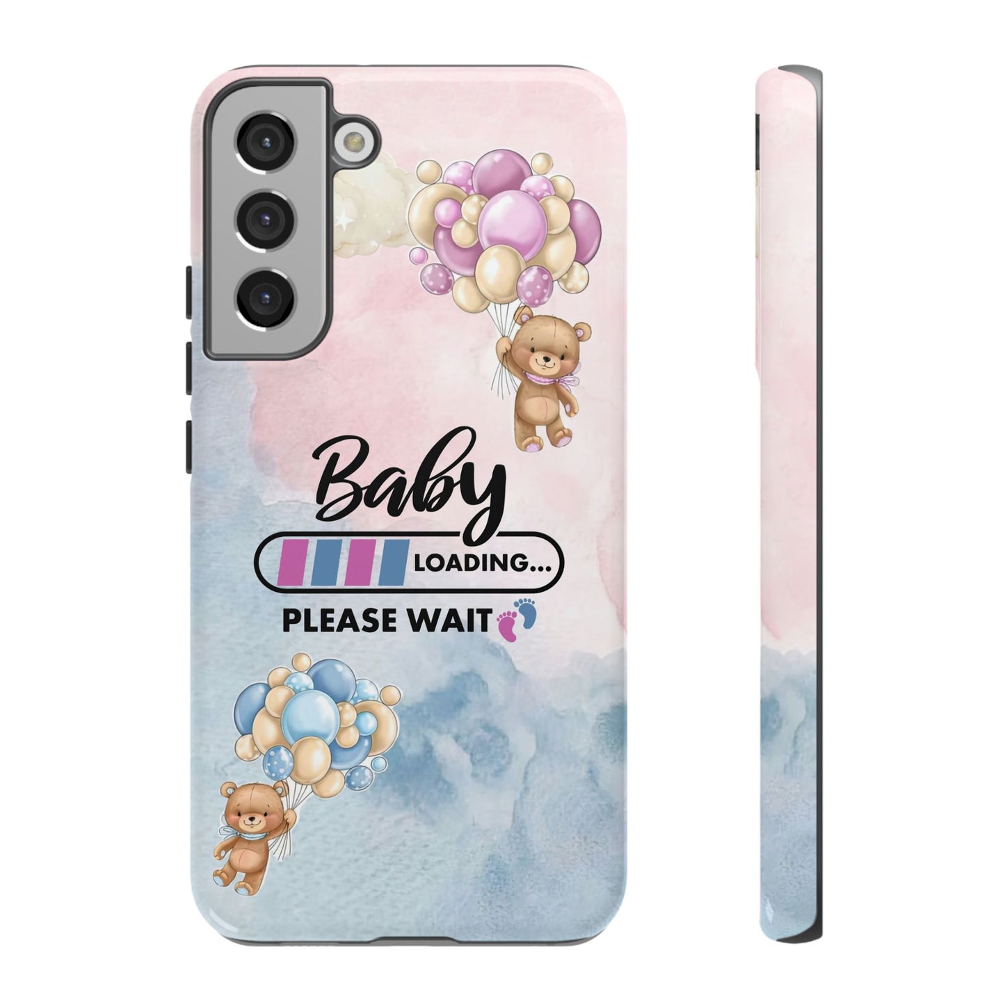 Cute Baby Loading Tough Case - Maternity Phone Cover