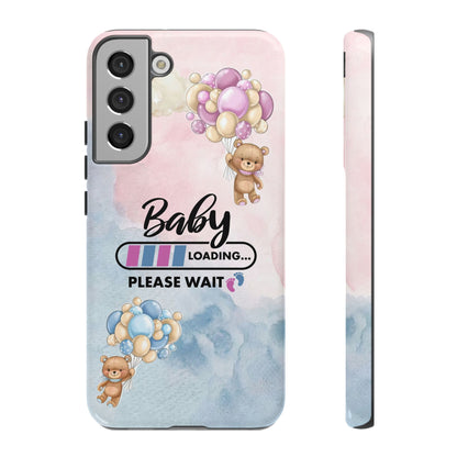 Cute Baby Loading Tough Case - Maternity Phone Cover