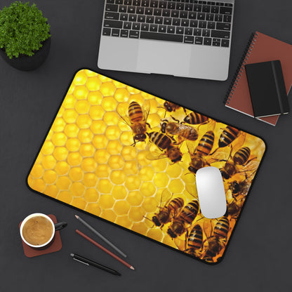 Bee Hive Desk Mat