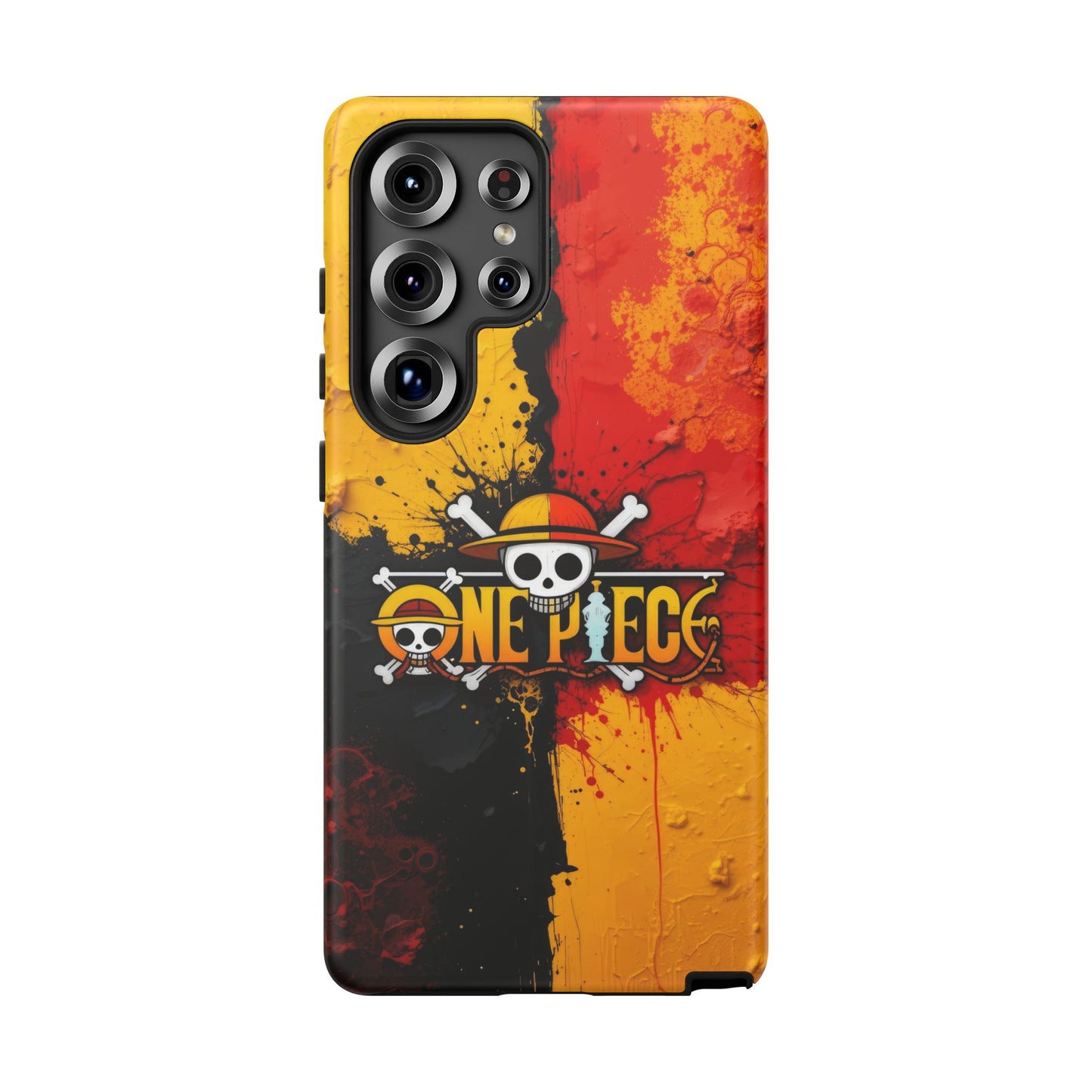 One Piece Samsung Tough Phone Case, Anime Vibrant Design