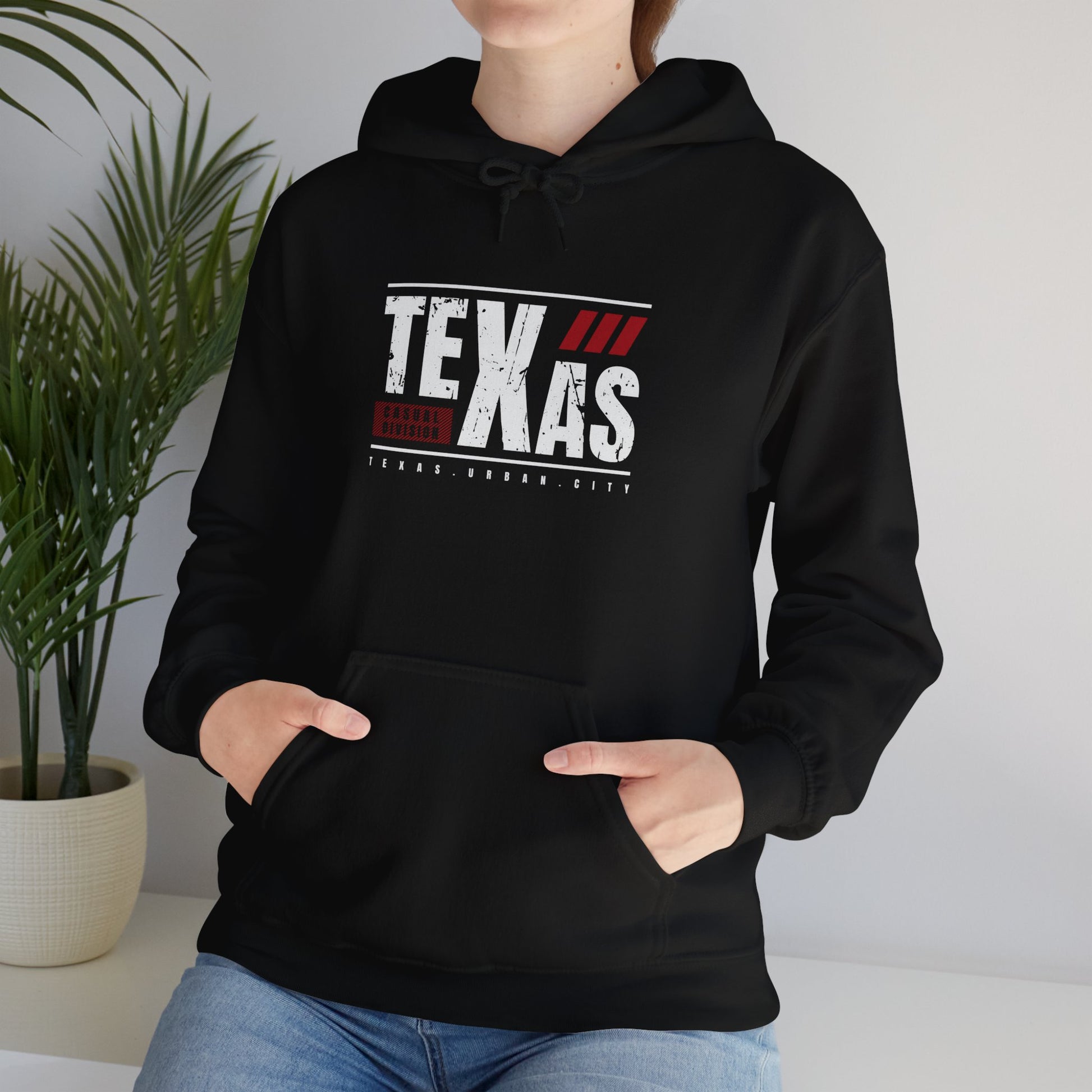Texas Unisex Heavy Blend Hoodie - Bold Design for Everyday Comfort