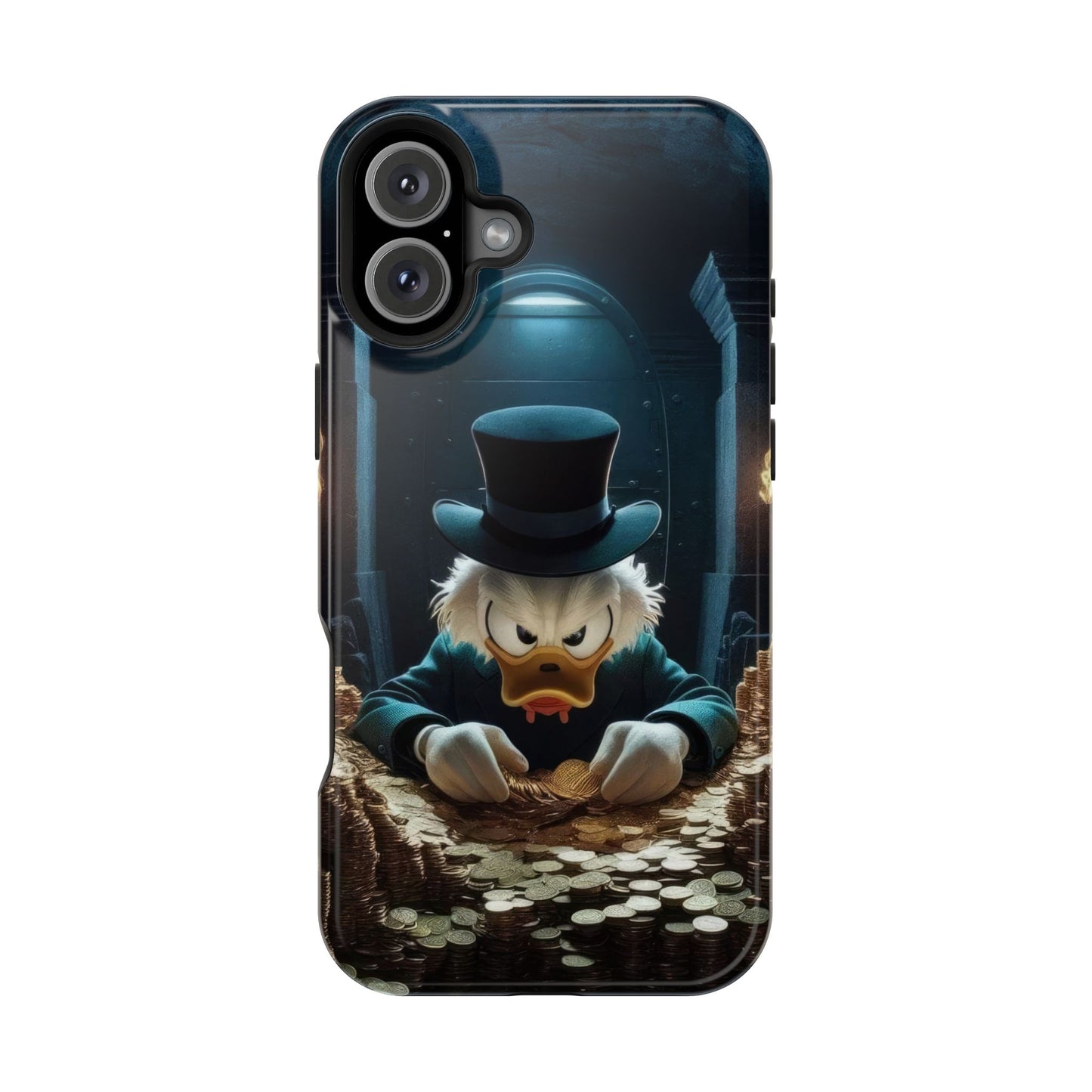 Magnetic Phone Case - Scrooge McDuck Design