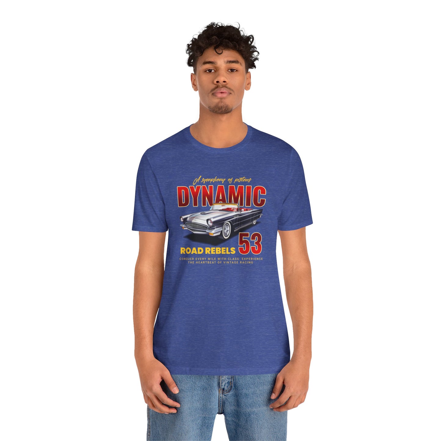 A Symphony Of Pistons Dynamic Unisex Jersey Short Sleeve Tee