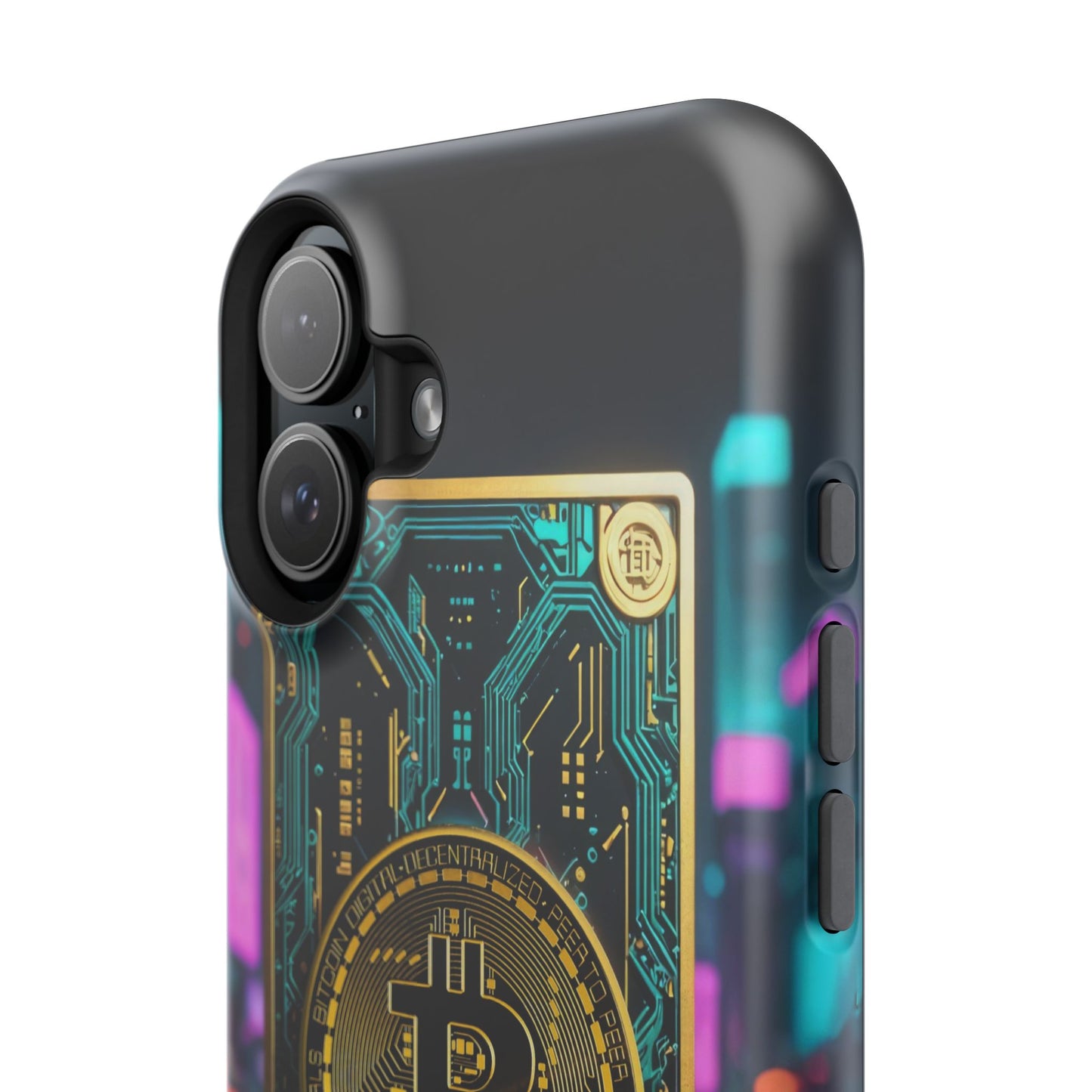 Bitcoin Magnetic Phone Case, Unique Phone Cover