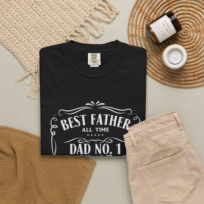 Best Father Ever Unisex T-shirt - Perfect Gift for Dads