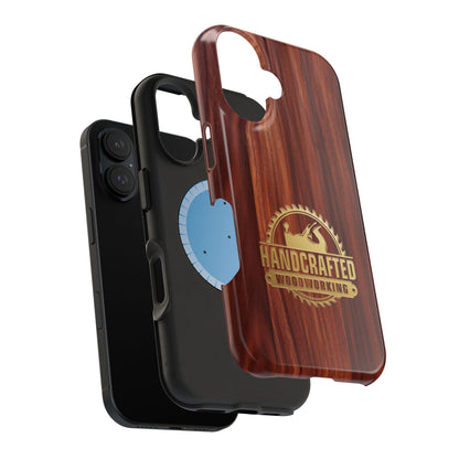 Woodworking Logo Magnetic iPhone Case