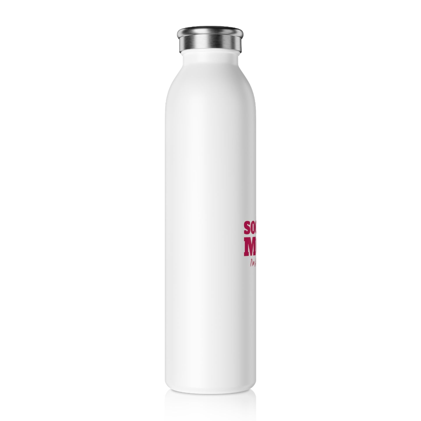 Soccer Mom Slim Water Bottle