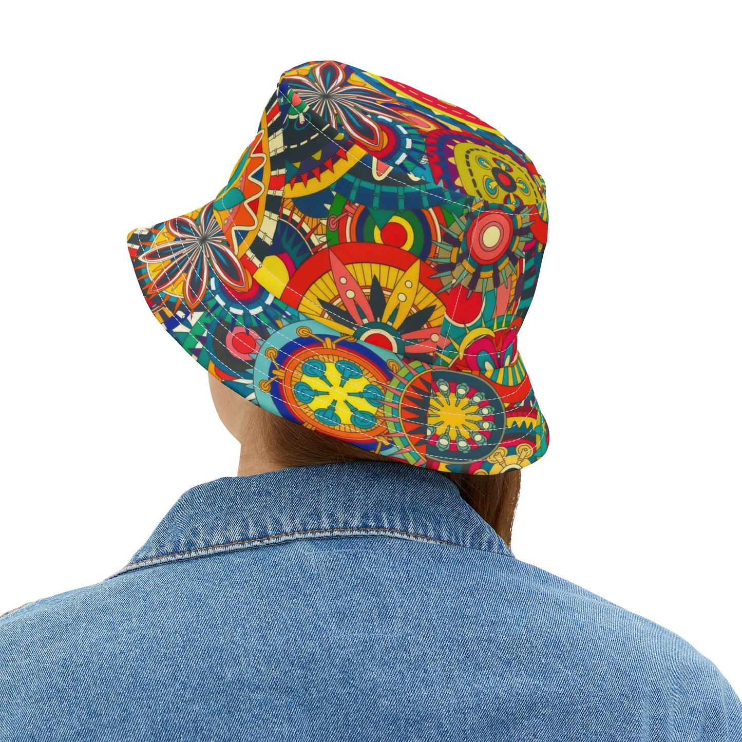 Mandala Pop Bucket Hat