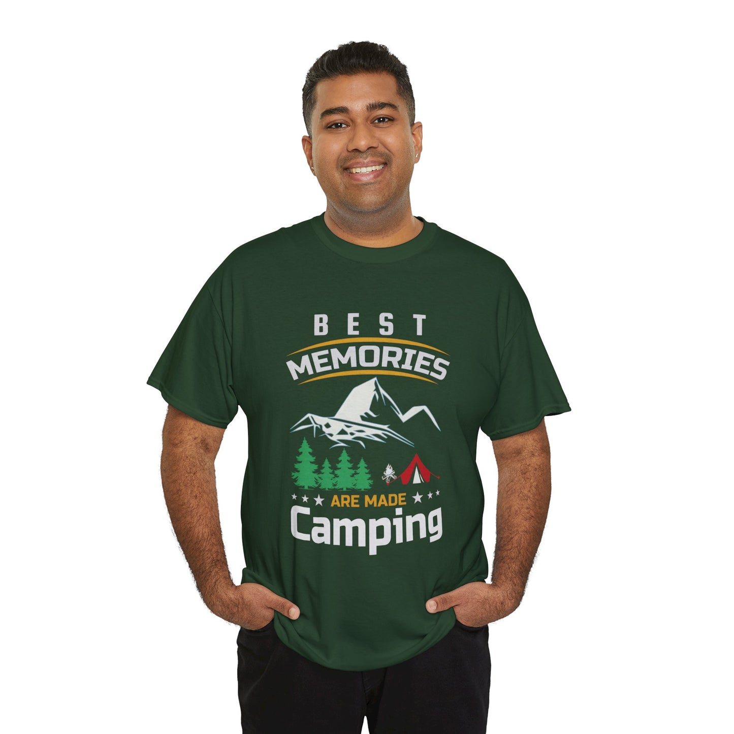 Camping Memories Unisex Heavy Cotton Tee