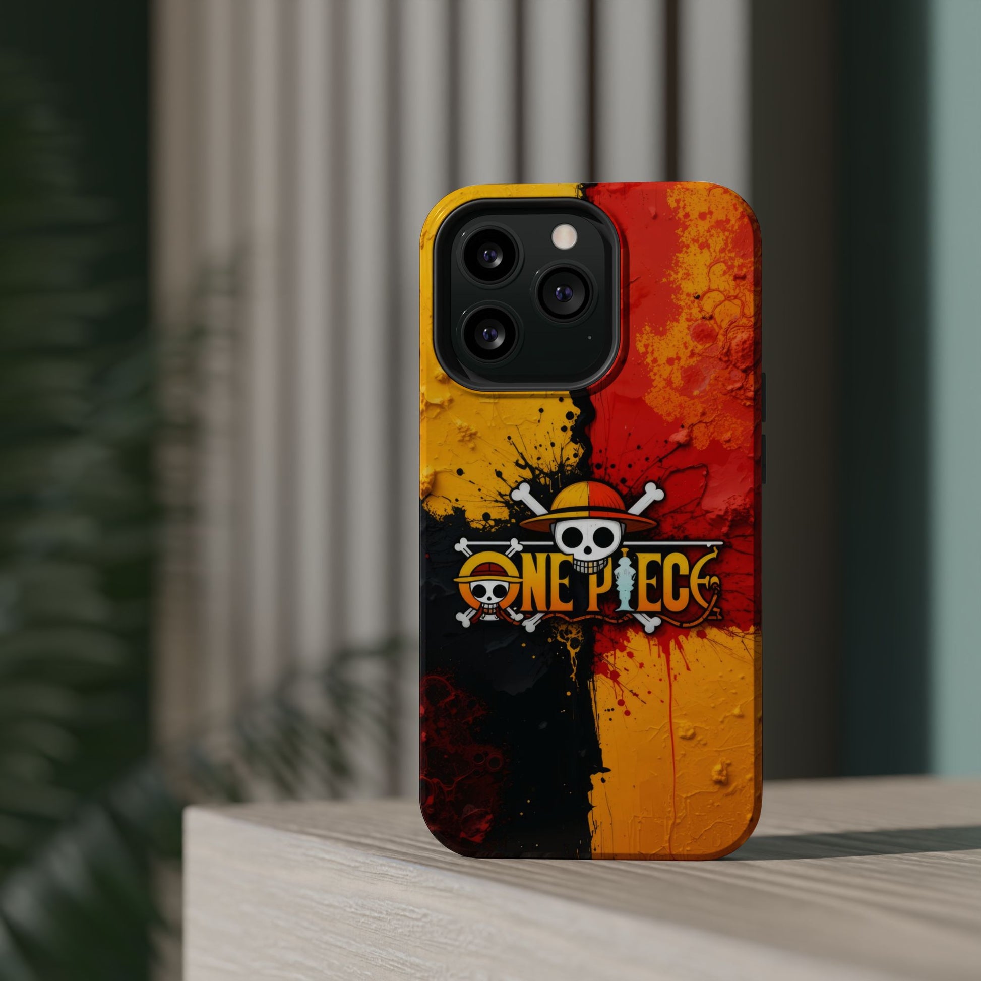 One Piece Vibrant Magnetic iPhone Cases, Anime Accessories