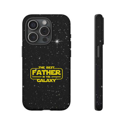 Galaxy-Themed iPhone Tough Case - Perfect Gift for the Best Father